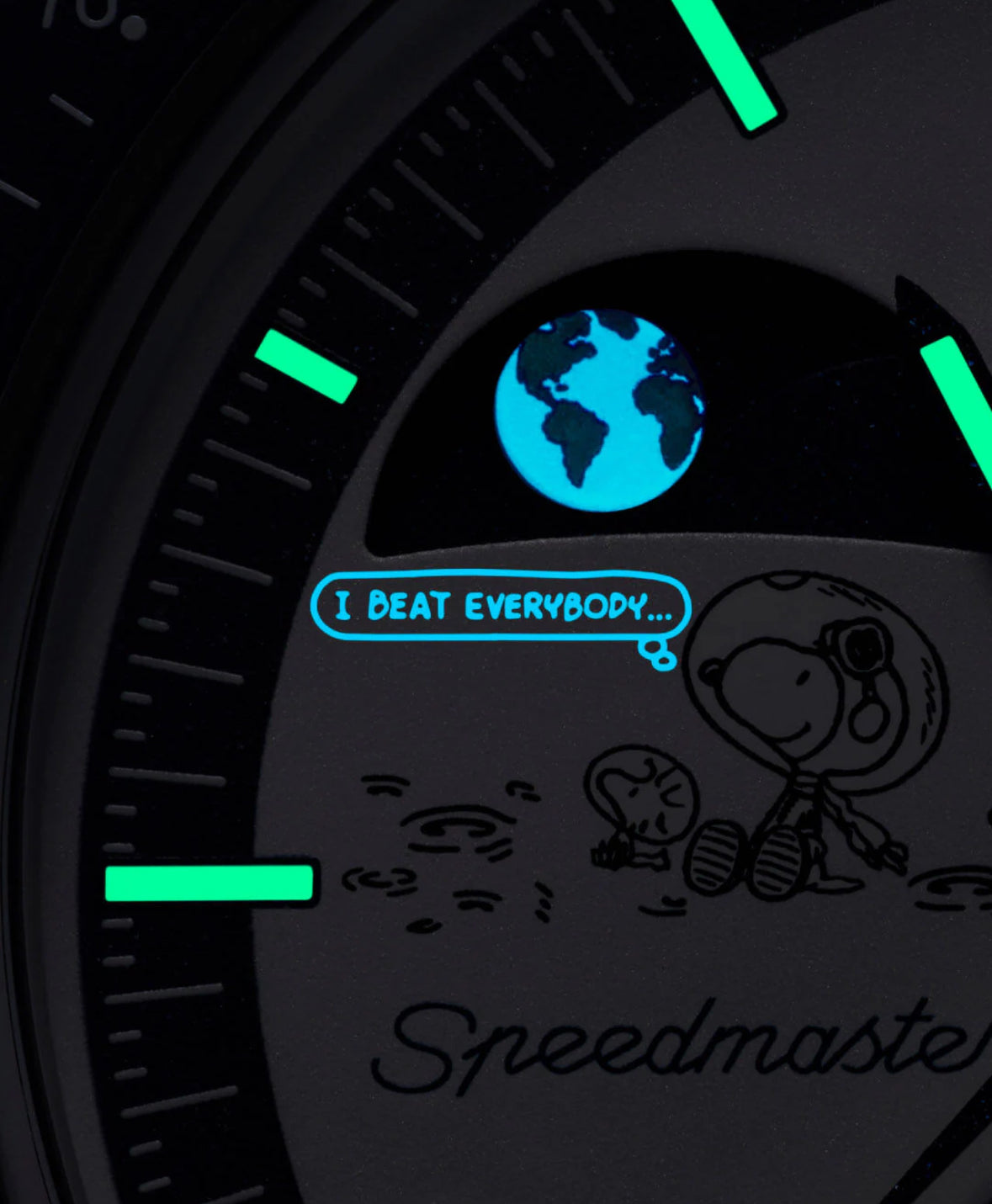 Swatch x Omega Bioceramic Moonswatch Mission to Earthphase Moonshine Gold