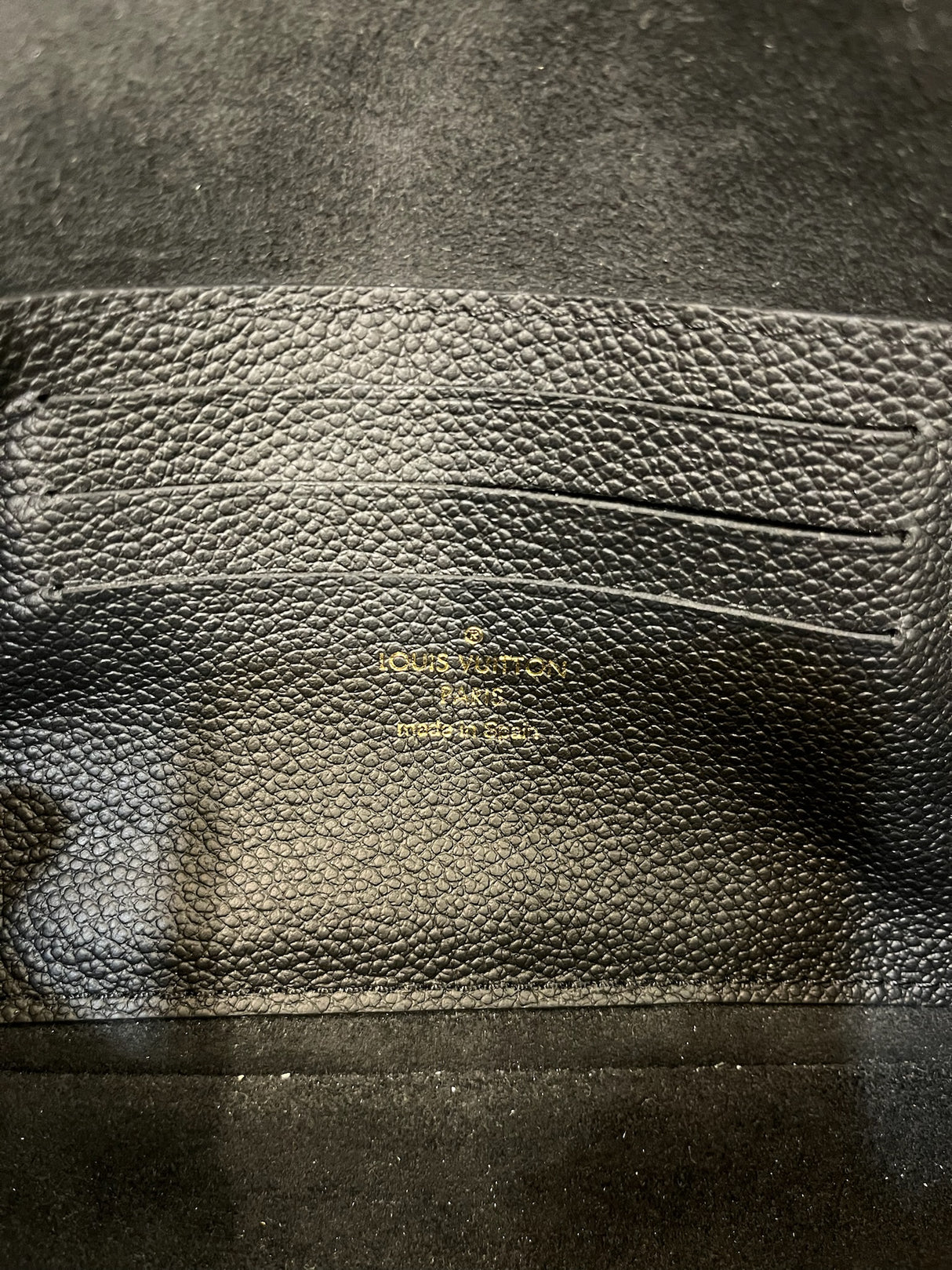 Louis Vuitton Wallet On Chain Empreinte Leder Ivy