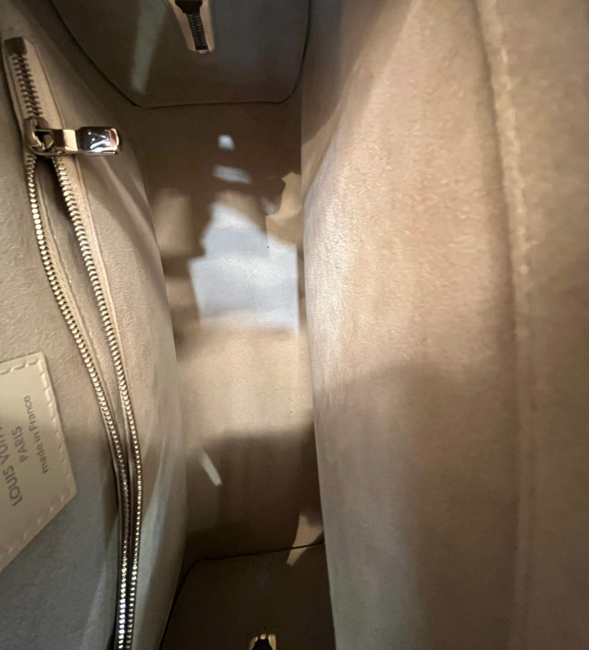 Louis Vuitton Pont Neuf. PM Epi Leder Beige