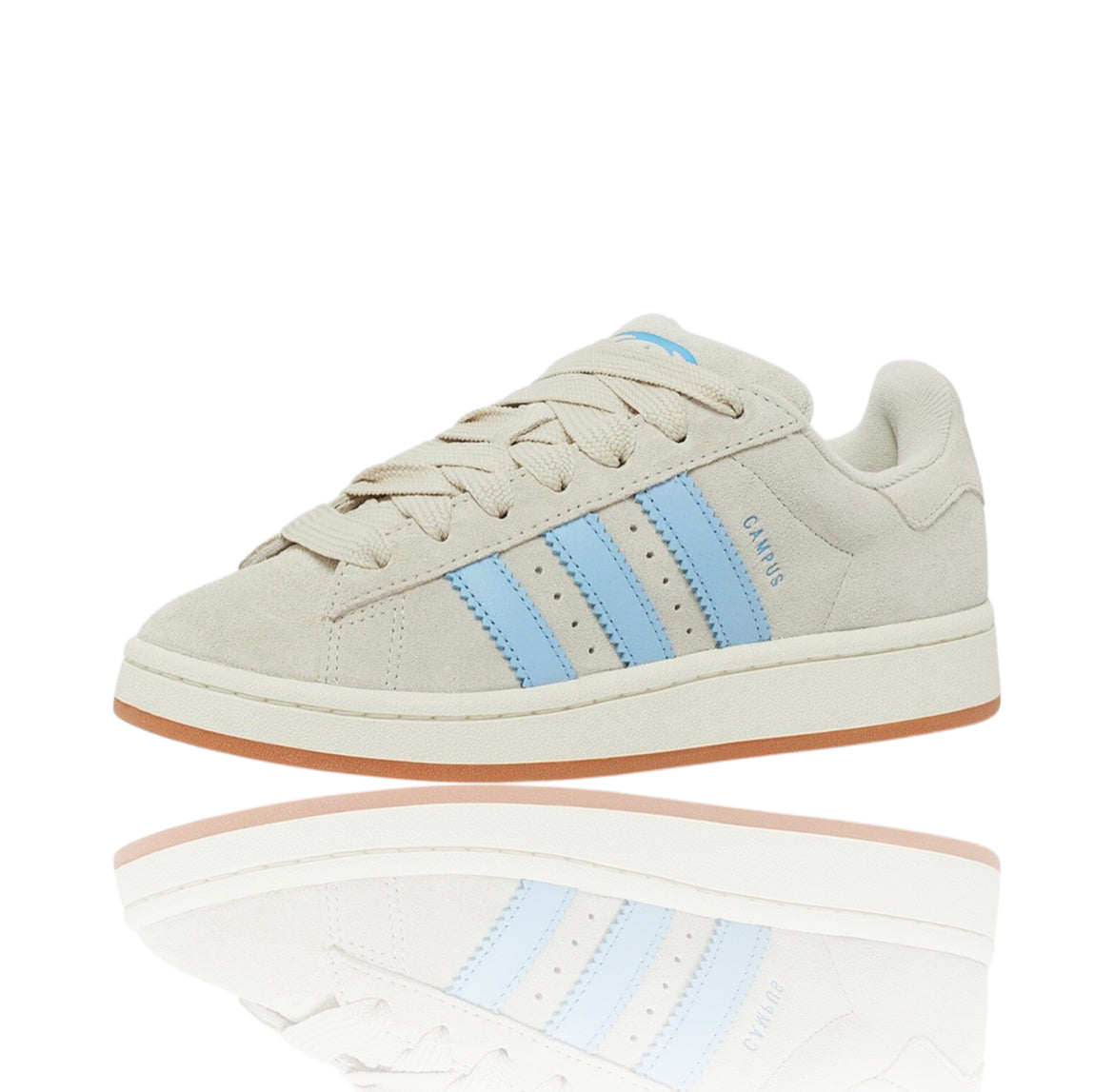 Adidas Campus 00s Crystal White Ice Blue