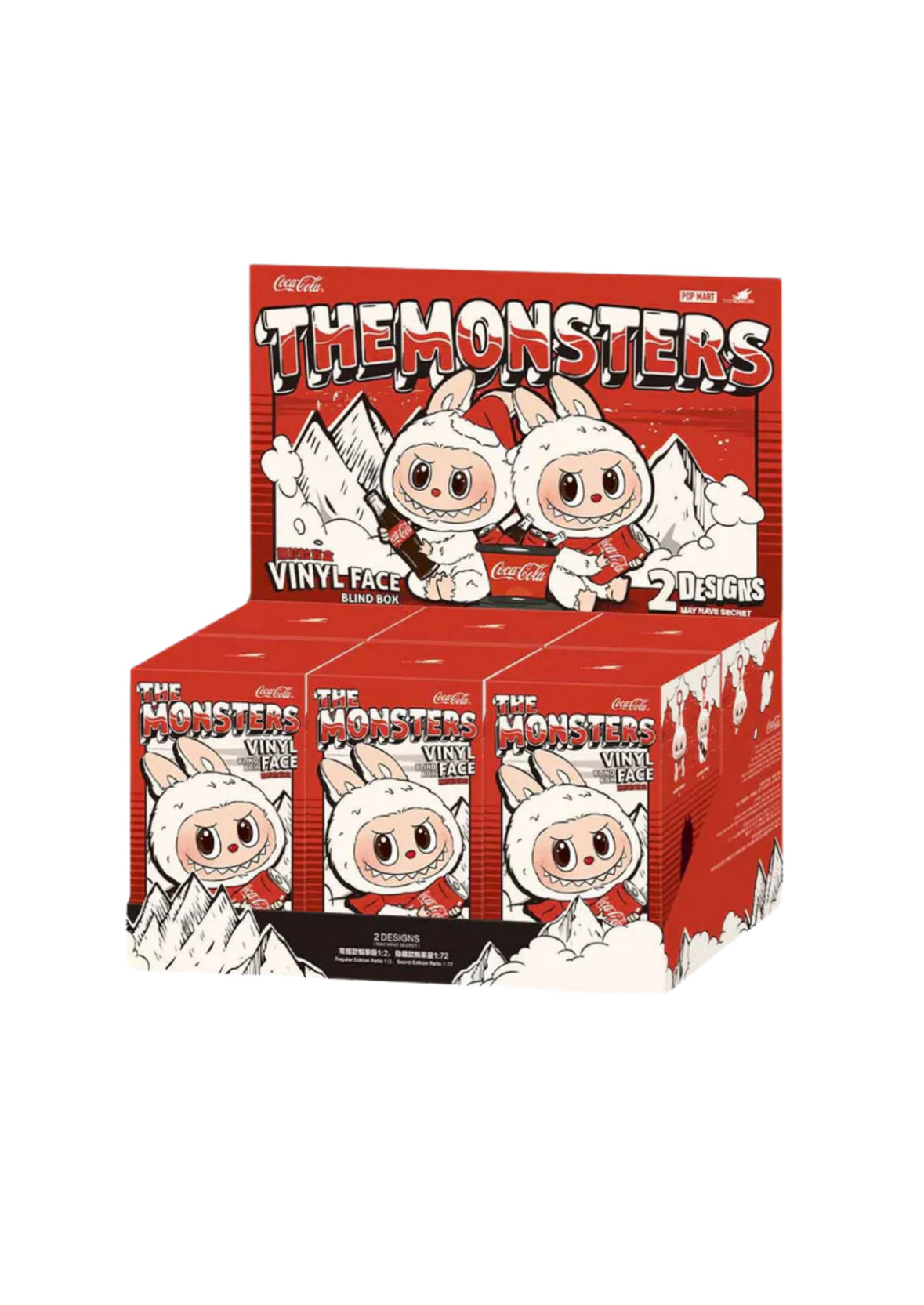 Pop Mart Labubu The Monsters Coca-Cola Vinyl Plush Mystery Box