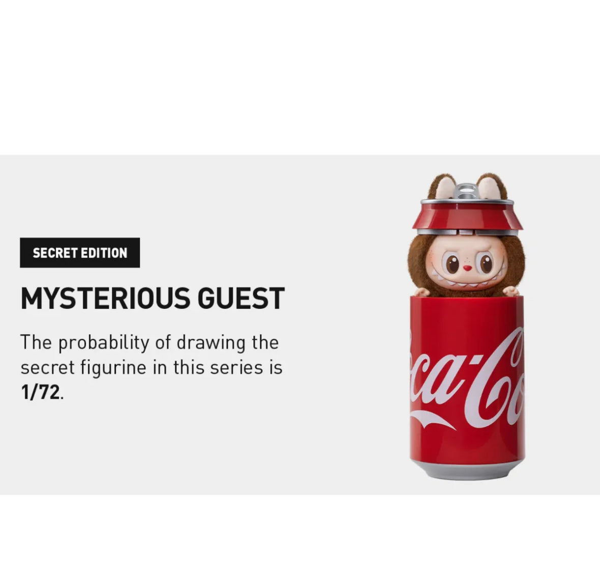 Pop Mart Labubu The Monsters Coca-Cola Vinyl Plush Mystery Box