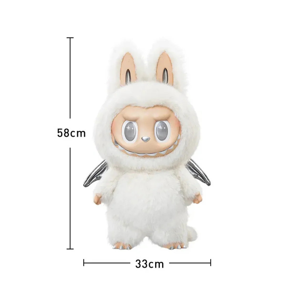 Pop Mart Labubu The Monsters Zimomo Angel In Cloud Figur