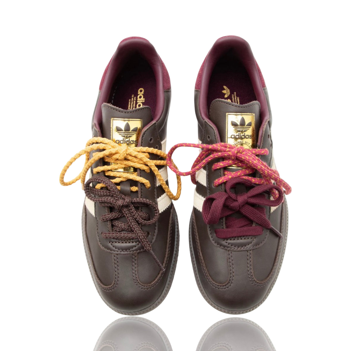 Adidas Samba OG Brown Warm Vanilla Maroon