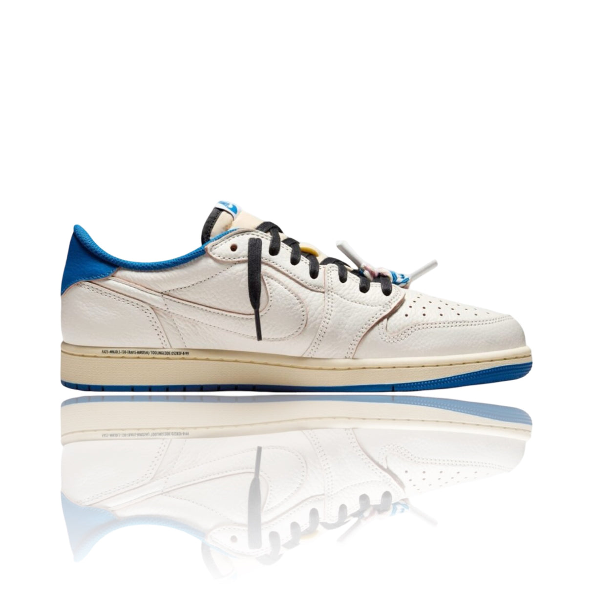 Travis Scott x Air Jordan 1 Retro Low OG SP x Fragment 'Muslin Blue'
