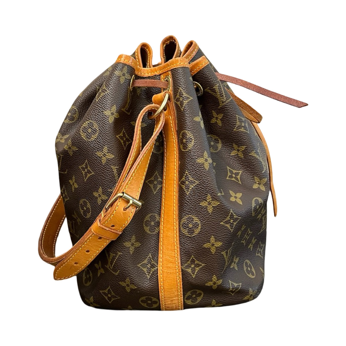 Louis Vuitton Canvas Sac Noe Petit Monogram Bag