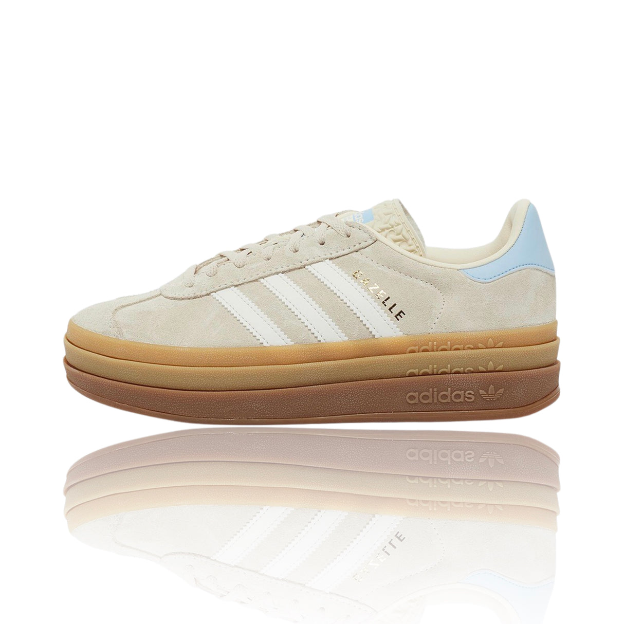 Adidas Gazelle Bold Wonder White Clear Sky J