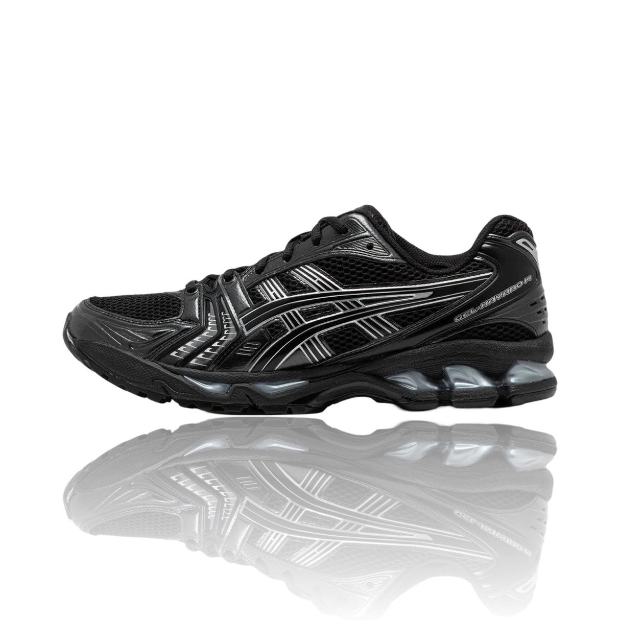 Asics Gel- Kayano 14 Black Pure Silver