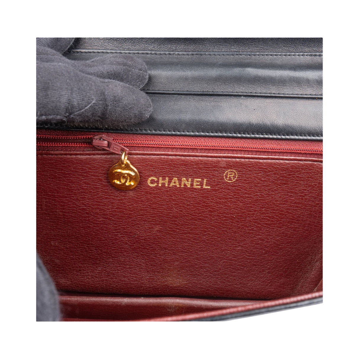 Chanel Quilted Lambskin 24K Gold Single Flap Shoulder Bag