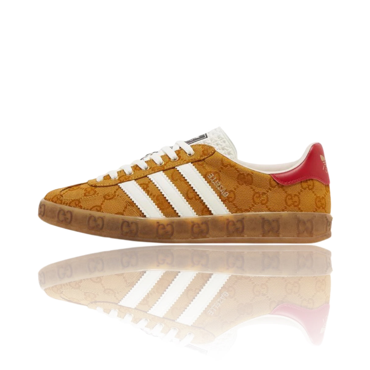 Adidas x Gucci Gazelle Indoor Beige Brown Monogramm GG