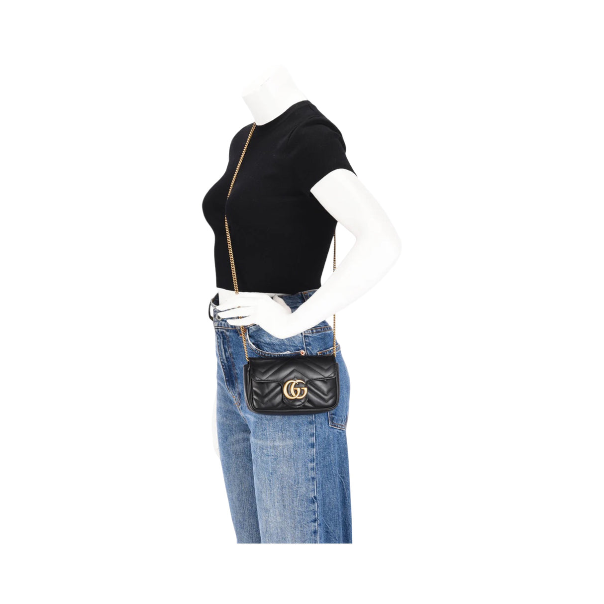 Gucci GG Marmont Super Mini Crossbody Bag
