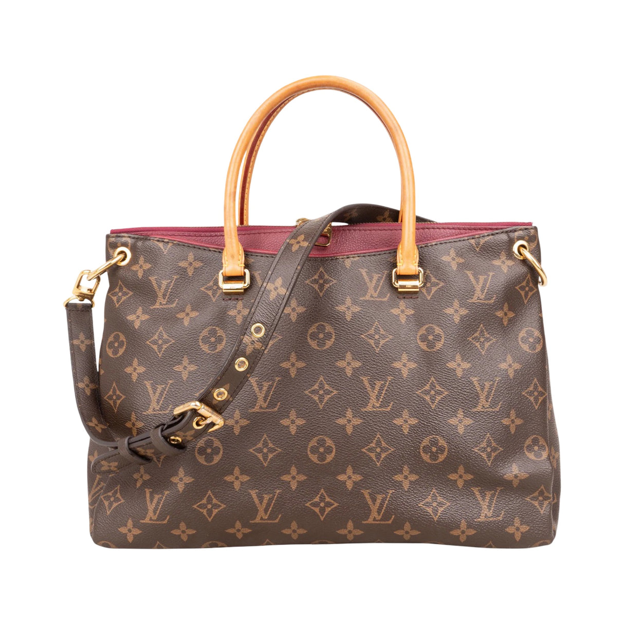 Louis Vuitton Canvas Pallas MM Monogram