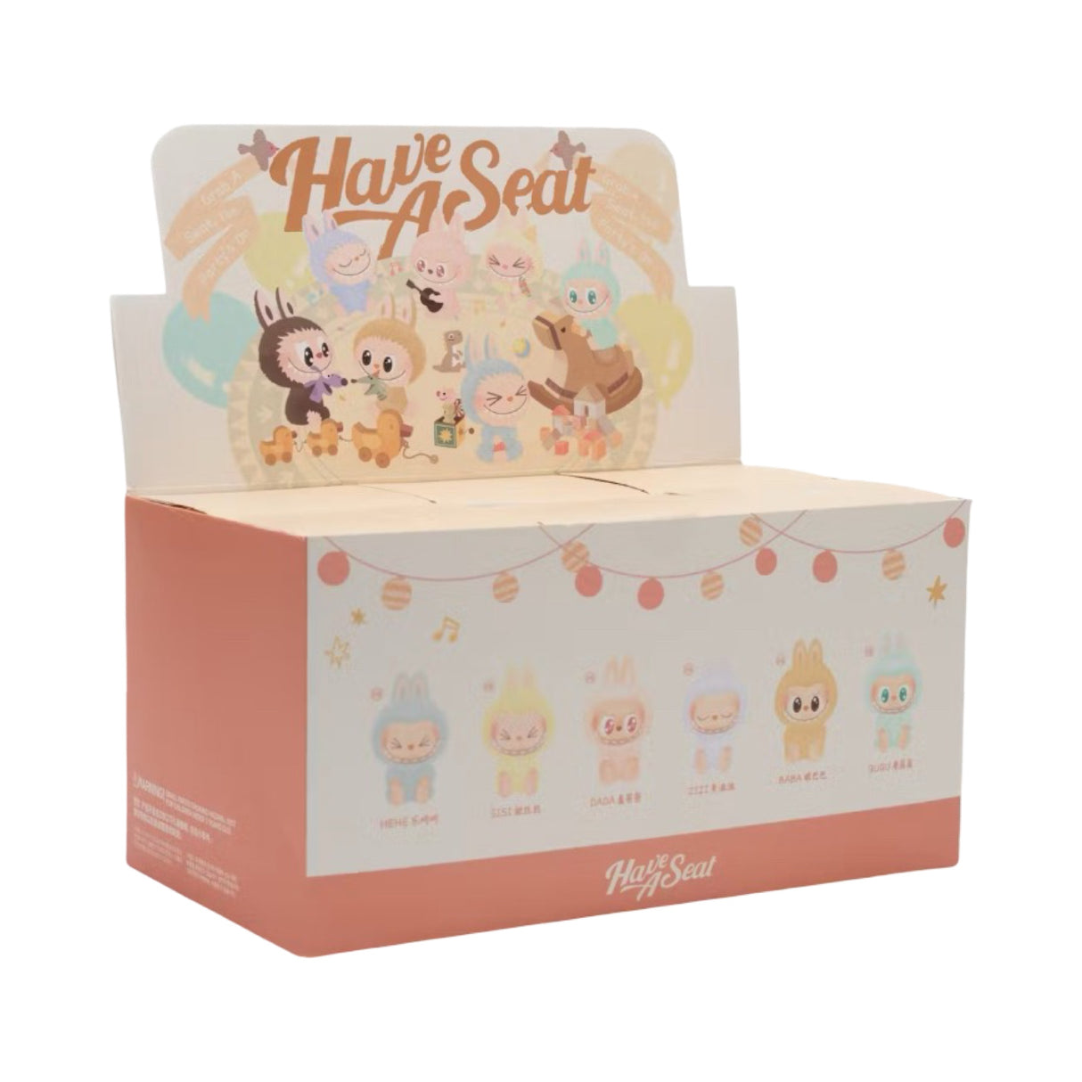 Pop Mart Labubu The Monsters Have a Seat Vinyl Plush Mystery Box