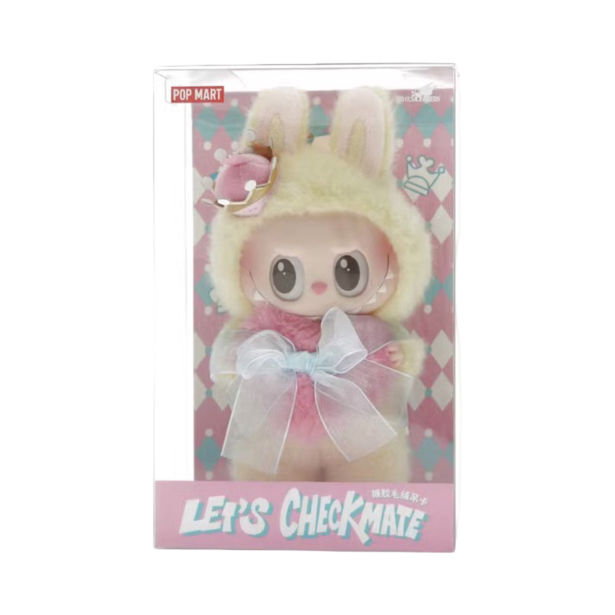 Pop Mart Labubu The Monsters Lets Checkmate Princess Vinyl Plüsch