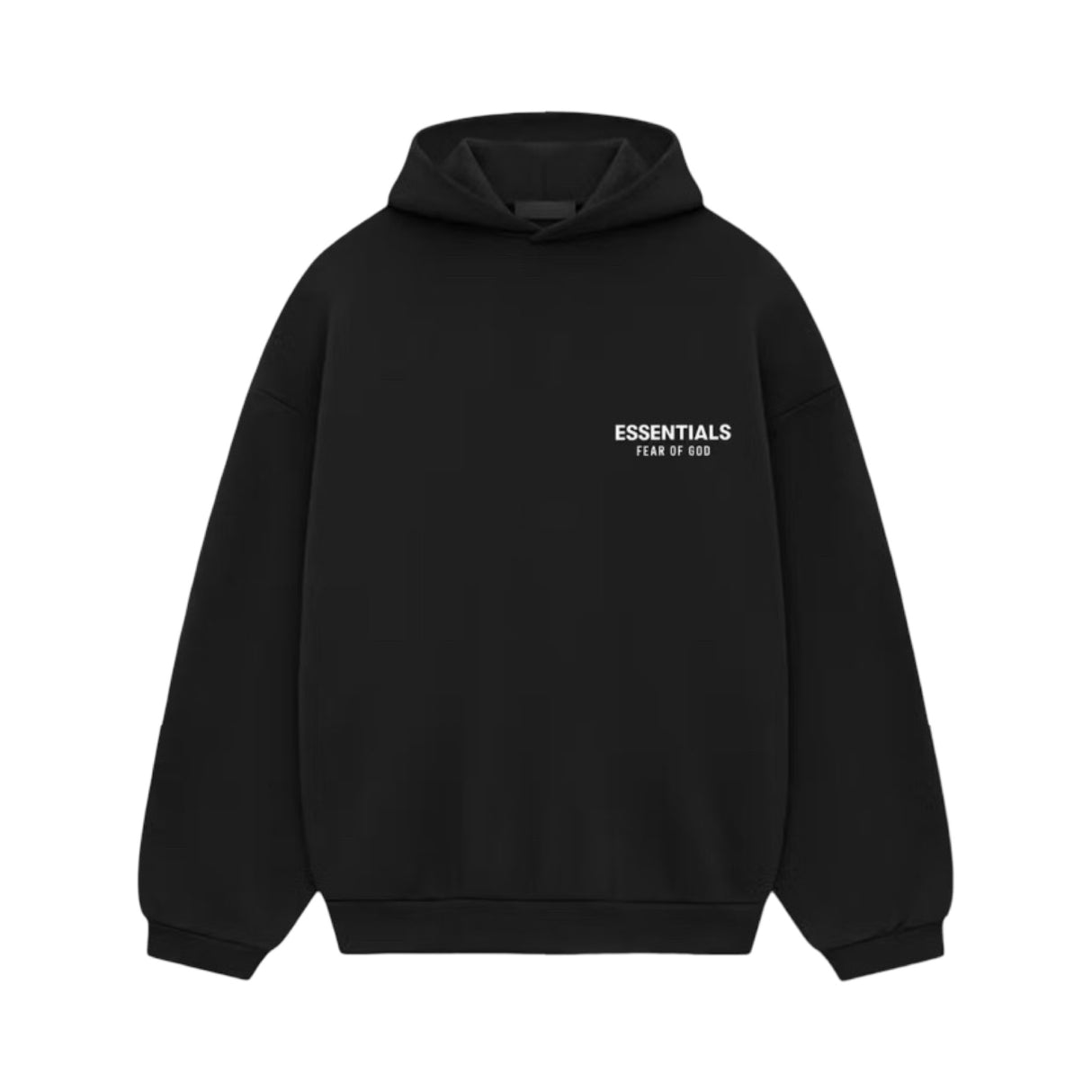 Fear of God Essentials Hoodie Fleece Black