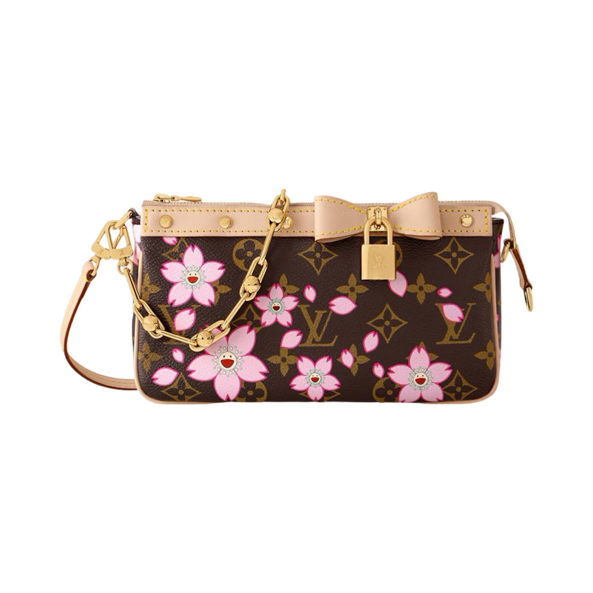 Louis Vuitton x T. Murakami Pochette Accessoires Cherry Blossom