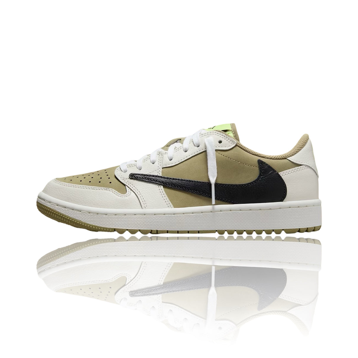 Travis Scott x Air Jordan 1 Retro Low OG Golf 'Neutral Olive'