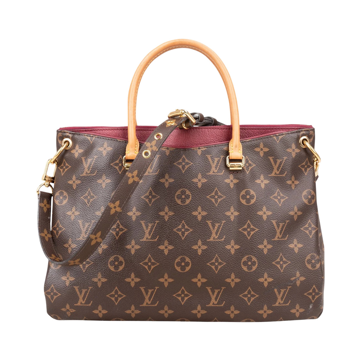 Louis Vuitton Canvas Pallas MM Monogram