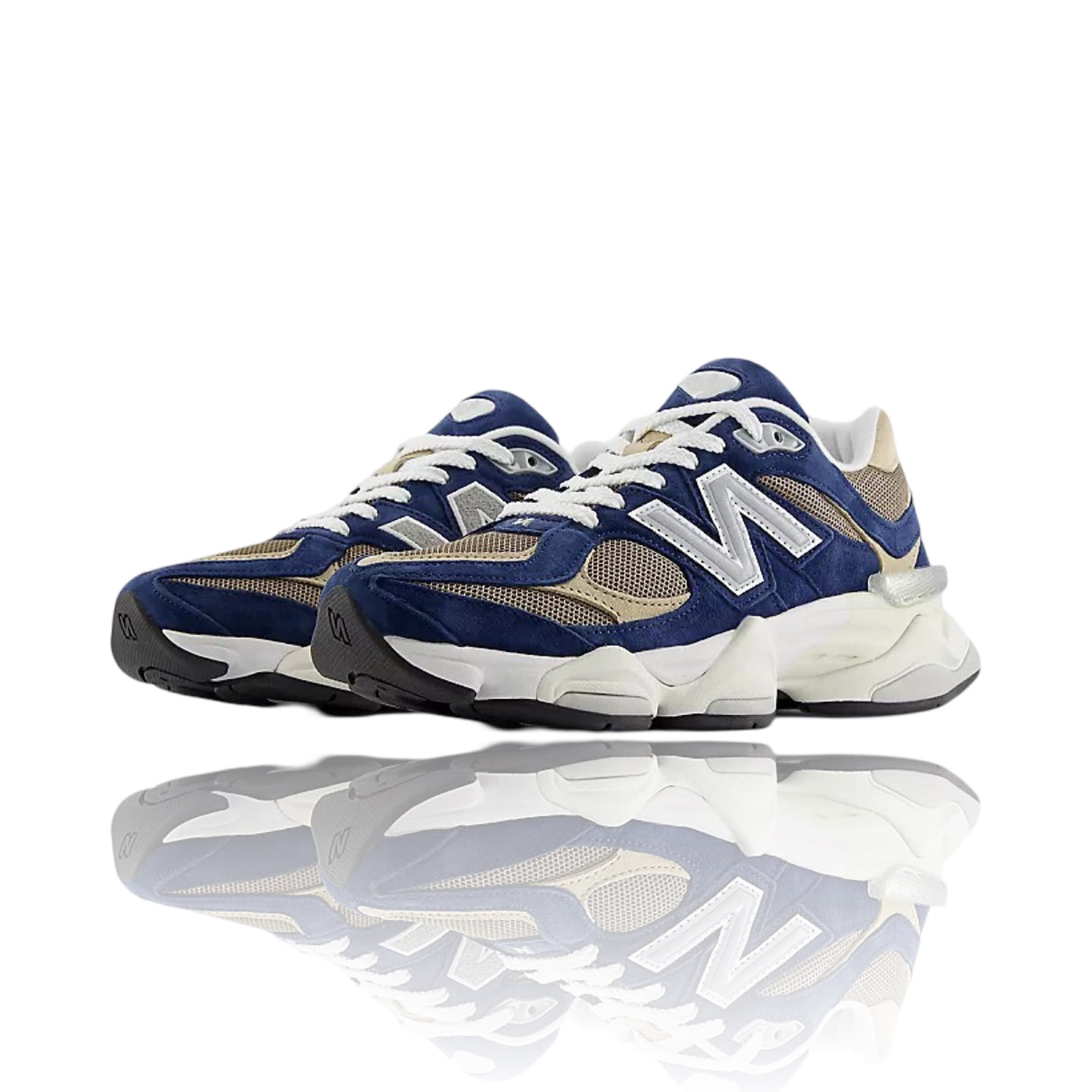 New Balance 9060 Navy Mushroom