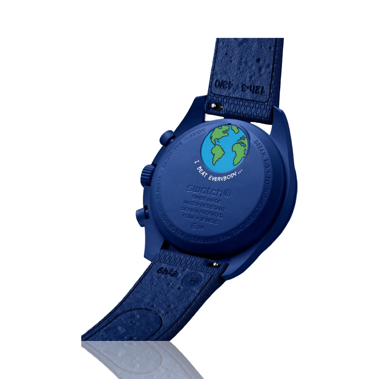 Swatch x Omega Bioceramic Moonswatch Mission to Earthphase Moonshine Gold