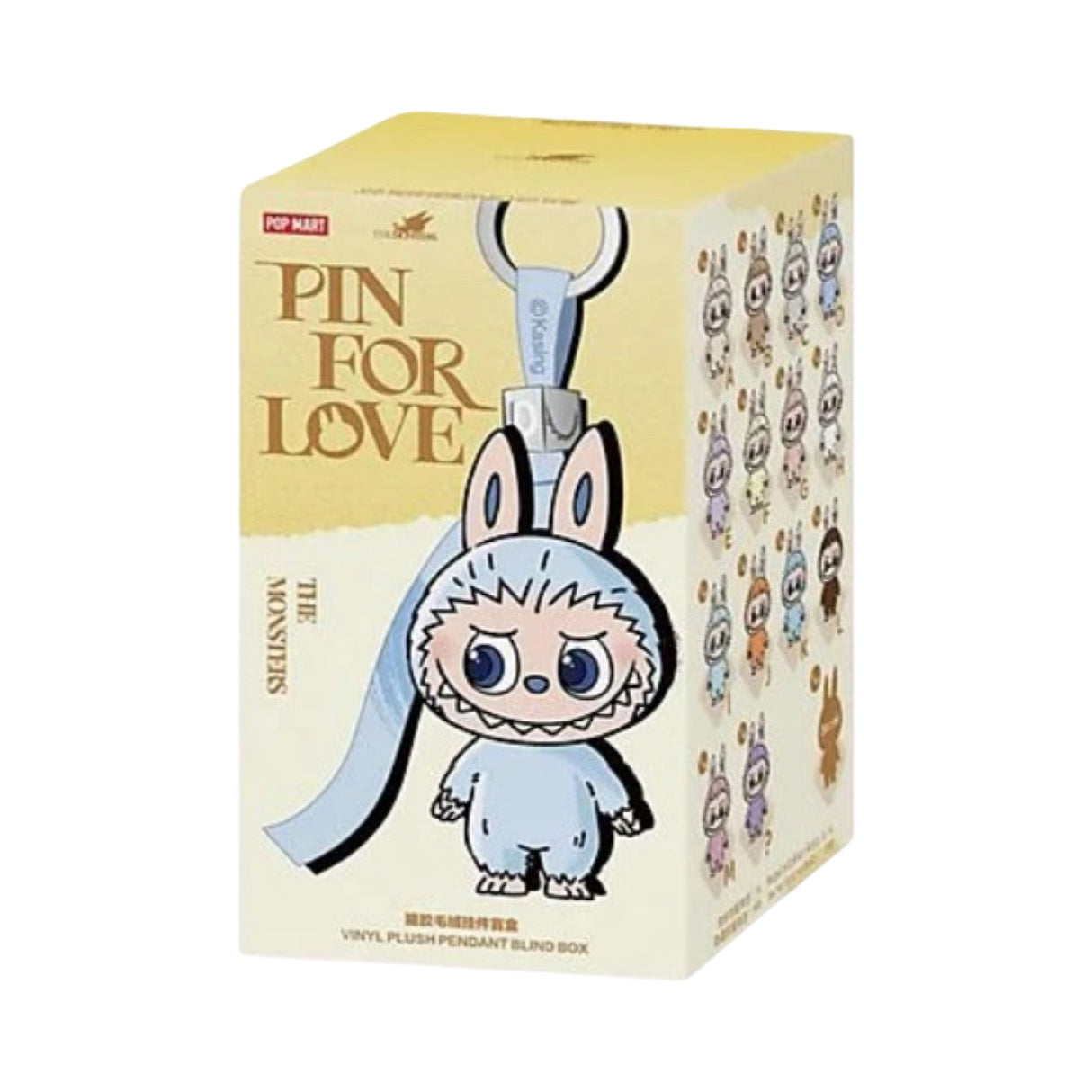 Pop Mart Labubu The Monsters Pin for Love Series Vinyl Plush Mystery Box