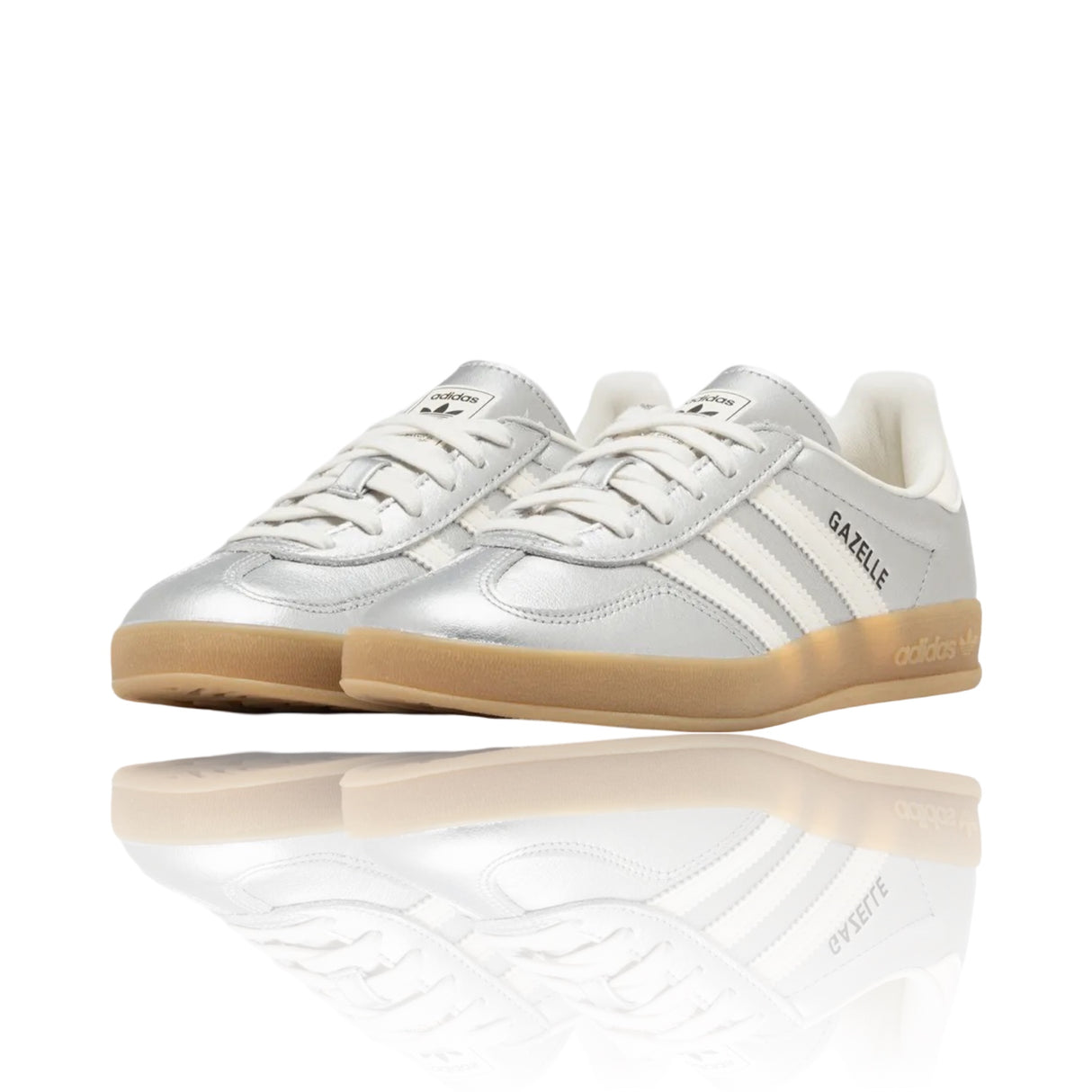 Adidas Gazelle Indoor Silber Metallic Core White