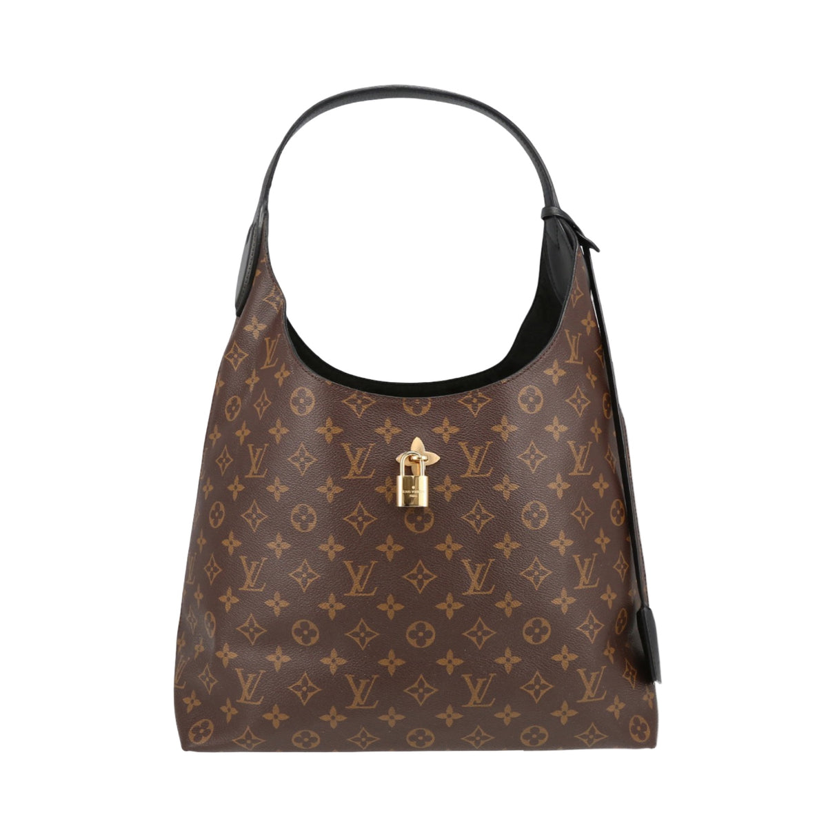 Louis Vuitton Canvas Flower Hobo Bag Monogram