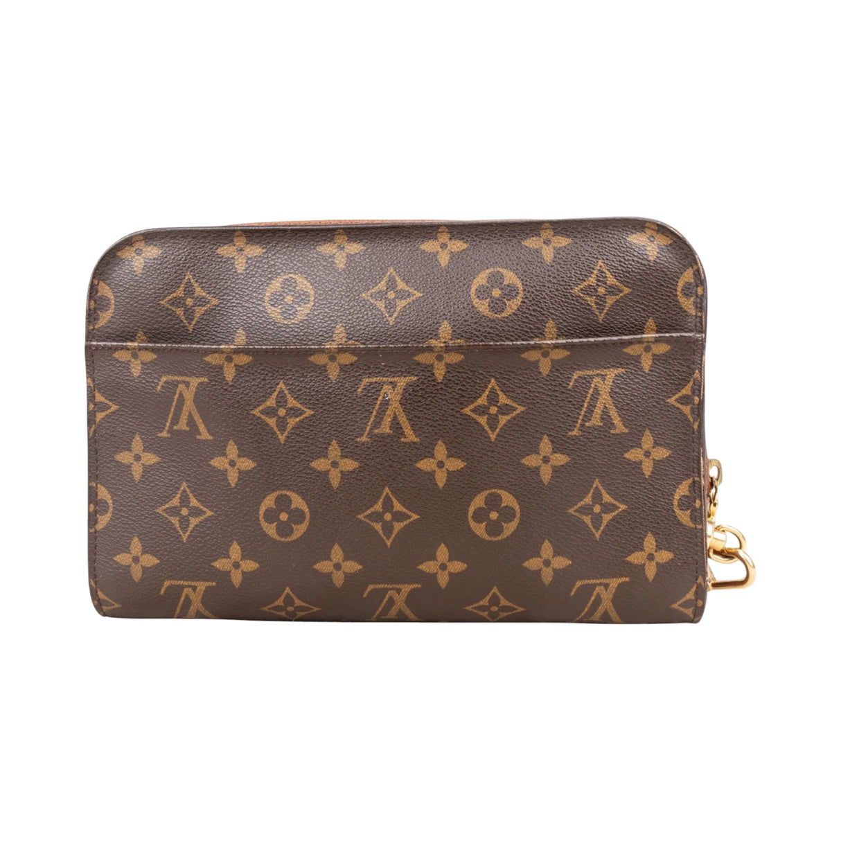 Louis Vuitton Canvas Pristine Pochette Homme Clutch Monogram
