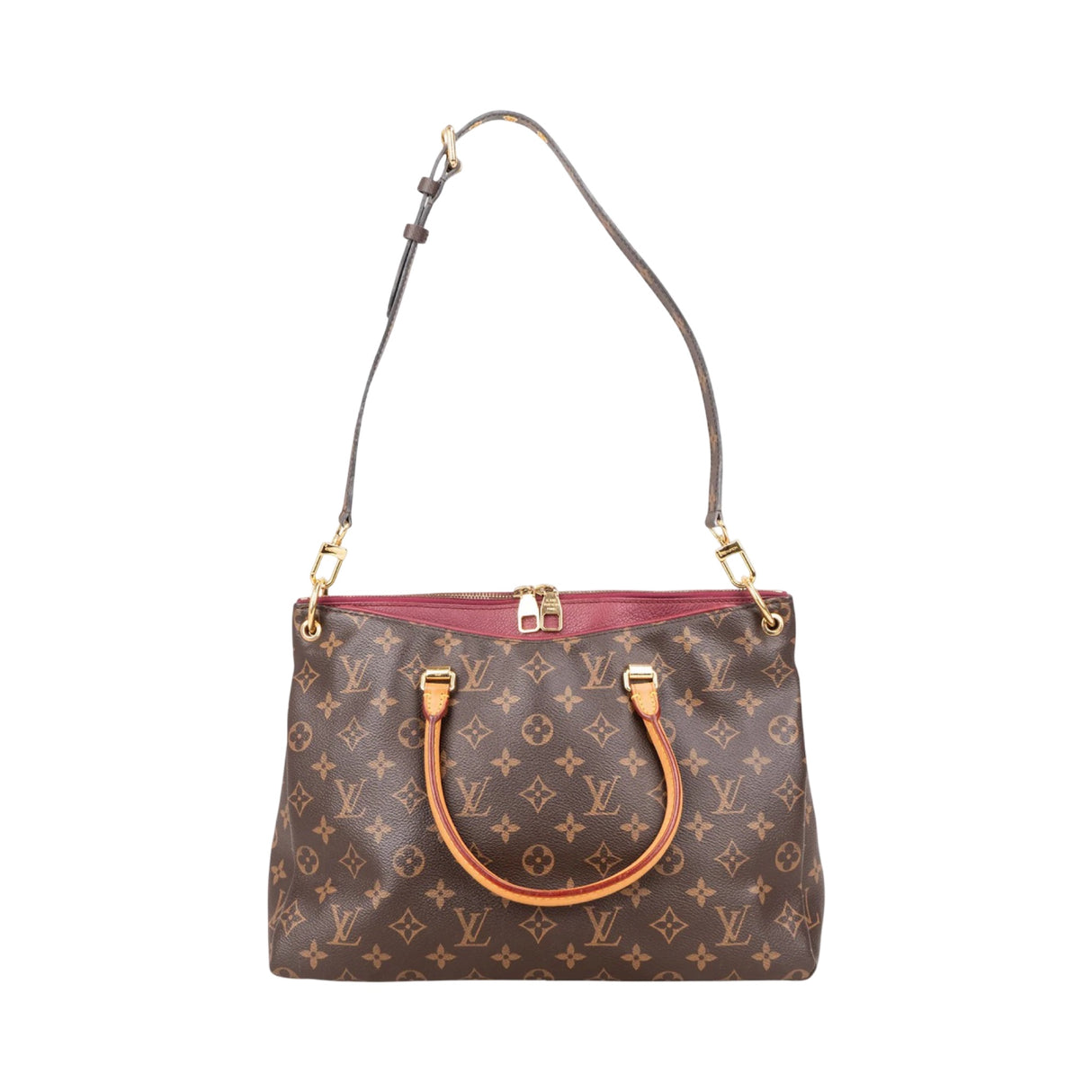Louis Vuitton Canvas Pallas MM Monogram