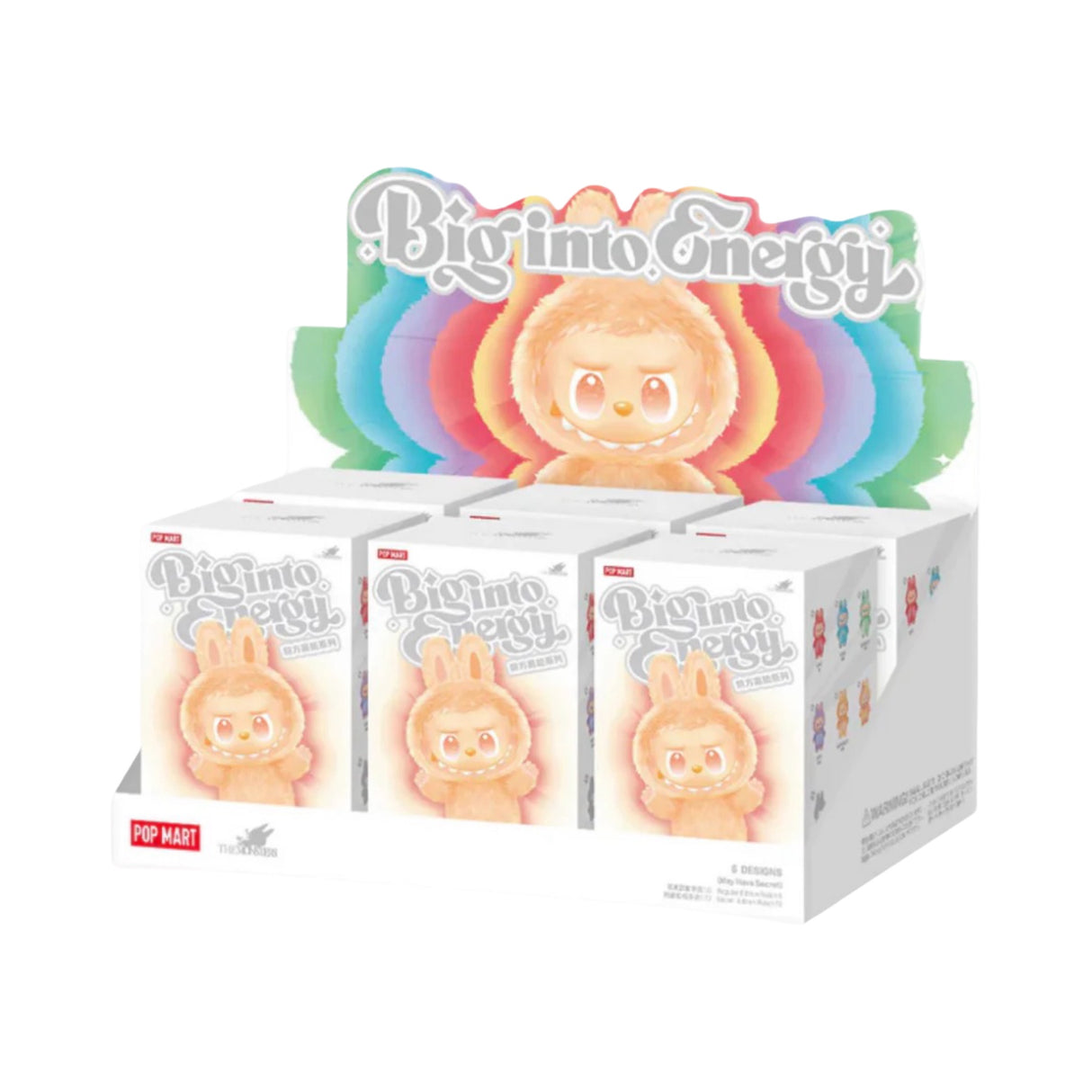 Pop Mart Labubu The Monsters Big Into Energy Vinyl Plush Mystery Box
