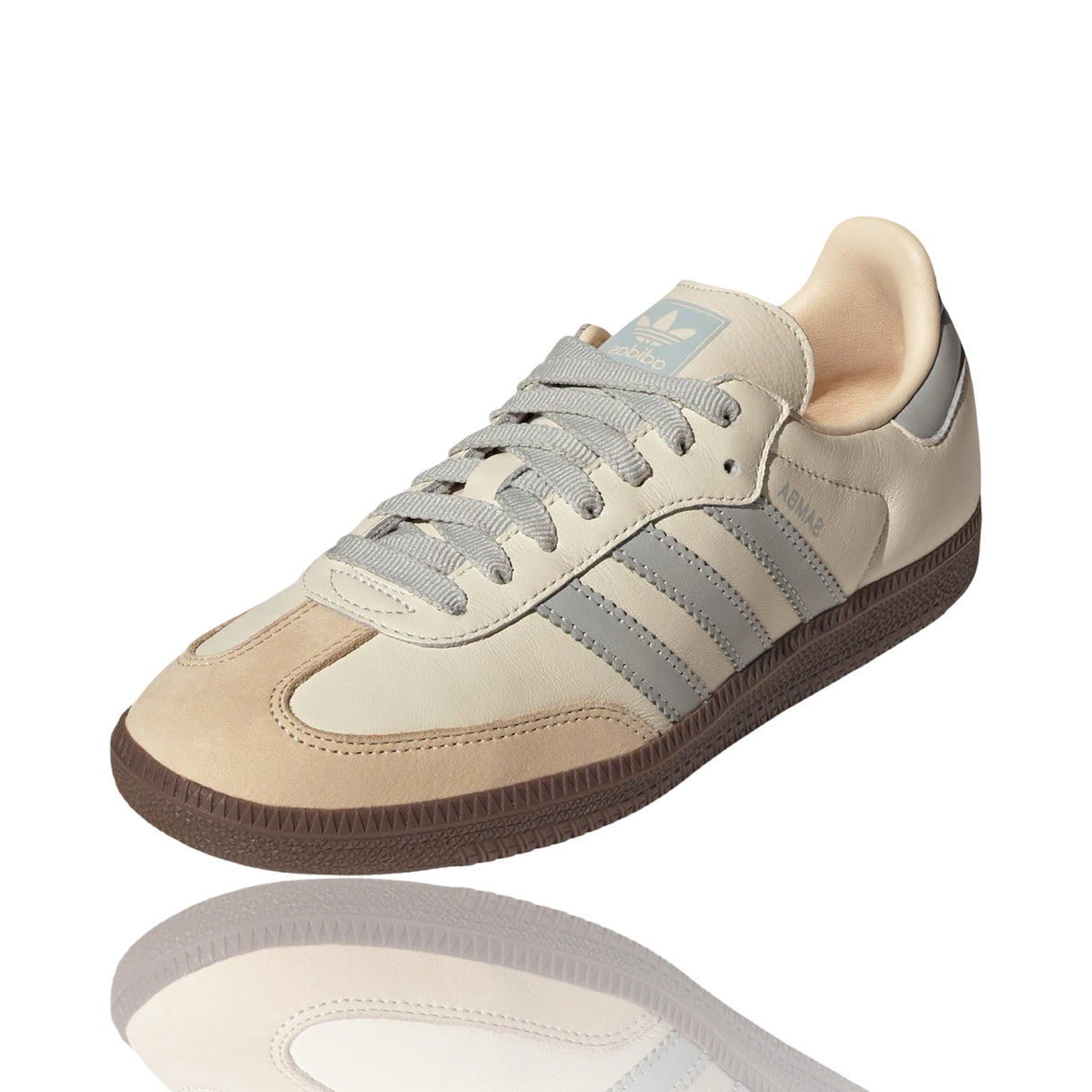 Adidas Samba OG Cream White Wonder Silber