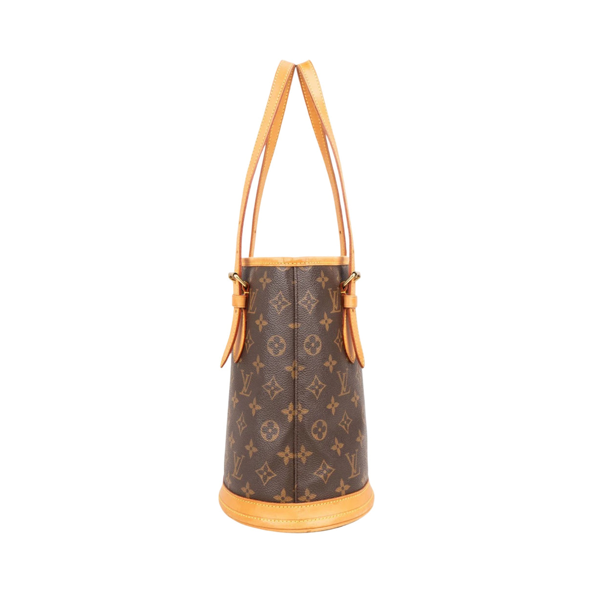 Louis Vuitton Canvas Monogram Bucket Bag PM Handbag