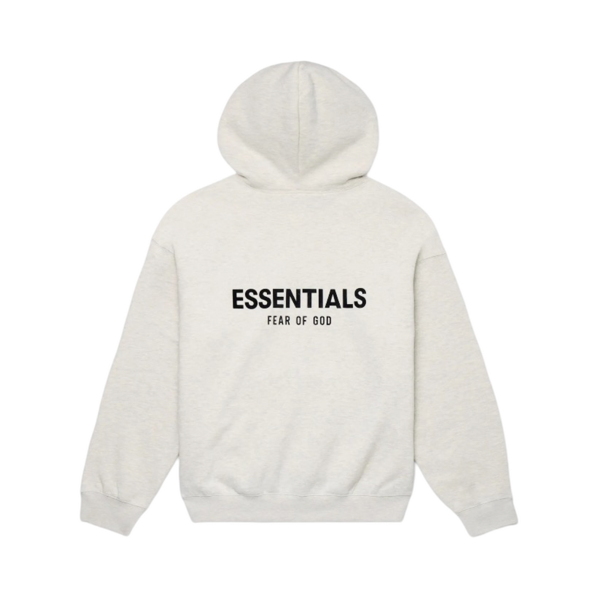 Fear of God Essentials Hoodie Back Print Light Oatmeal