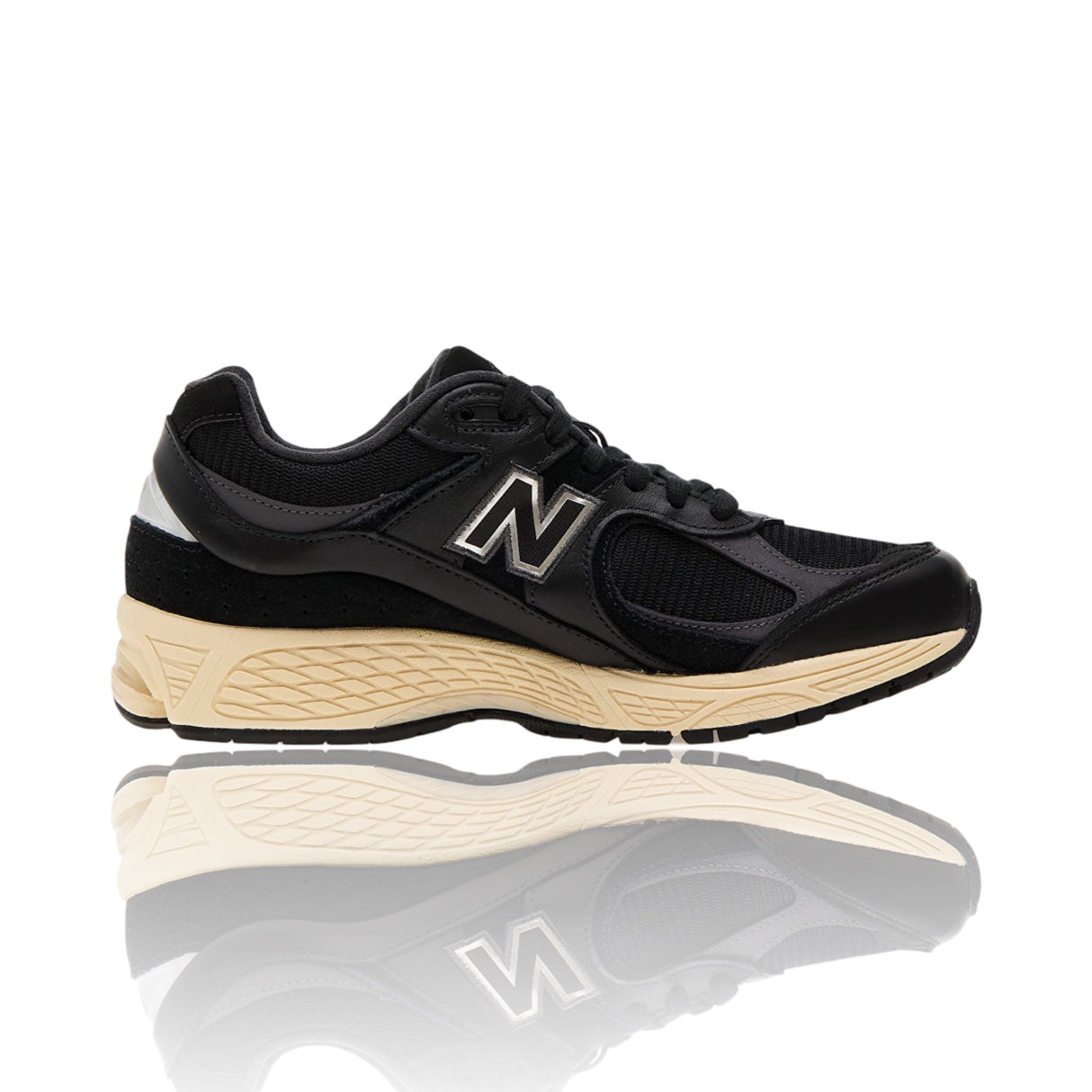 New Balance 2002r Black Vintage