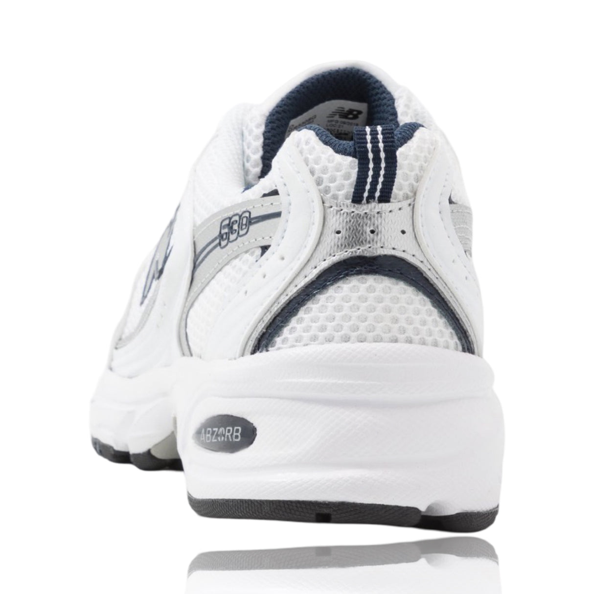 New Balance 530 White Silver Navi