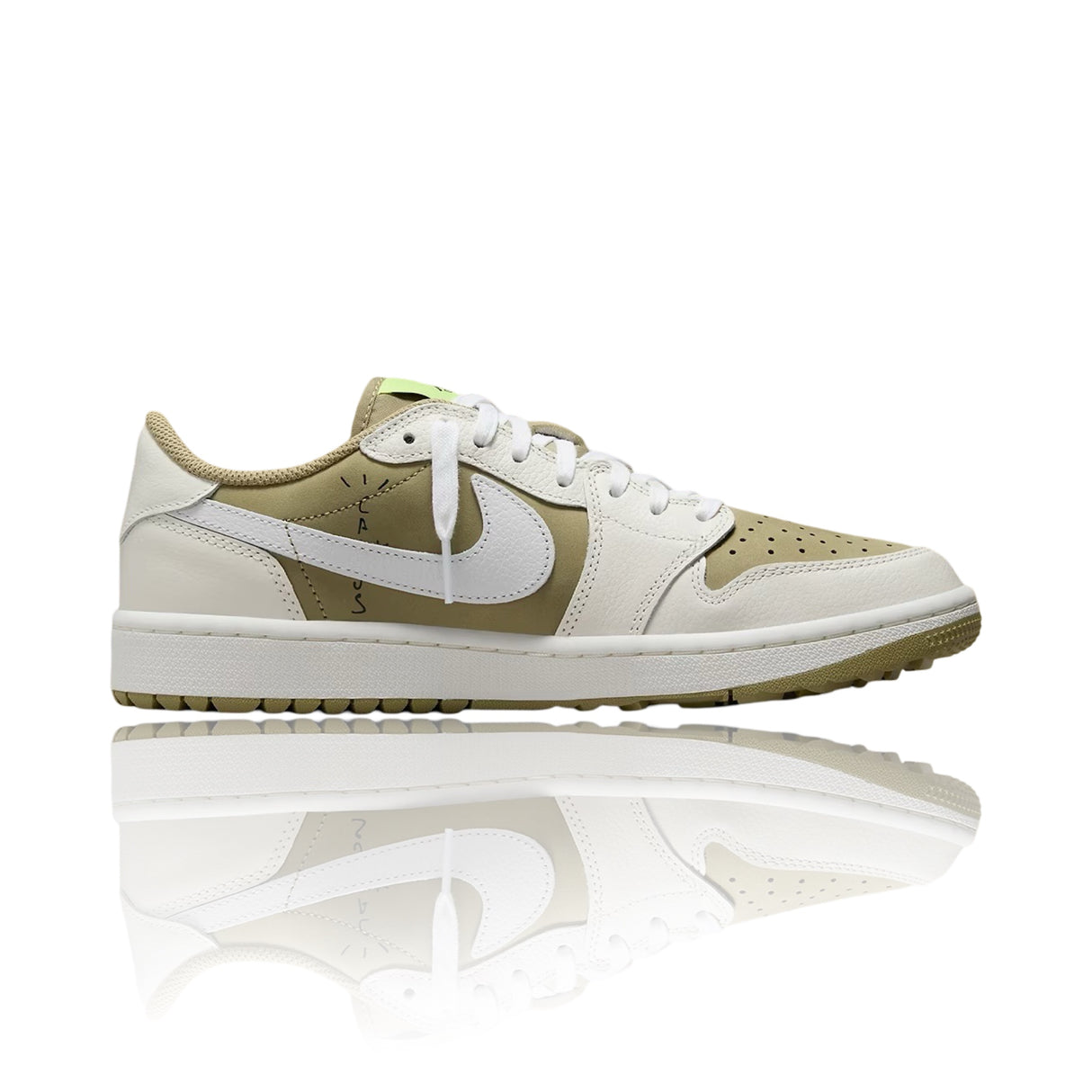 Travis Scott x Air Jordan 1 Retro Low OG Golf 'Neutral Olive'