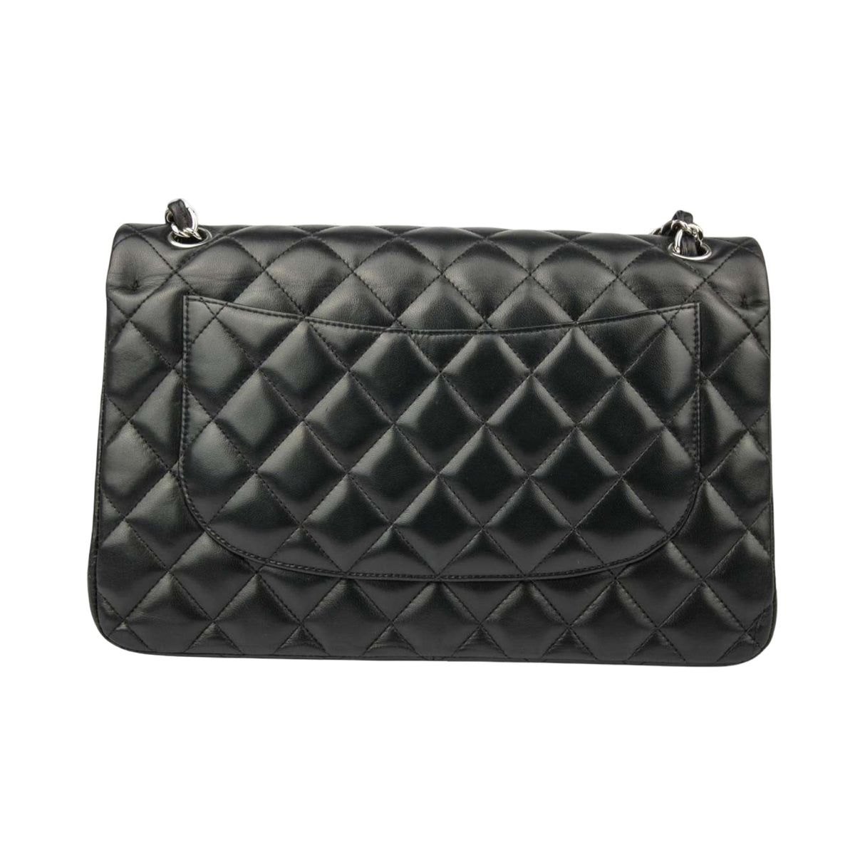 Chanel Timeless Double Flap Bag Schwarz