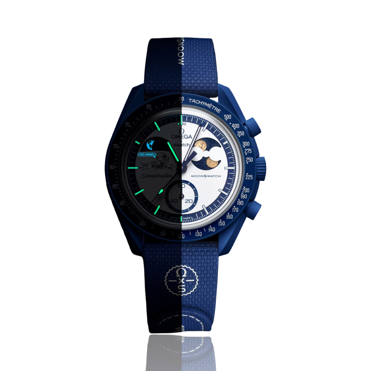 Swatch x Omega Bioceramic Moonswatch Mission to Earthphase Moonshine Gold