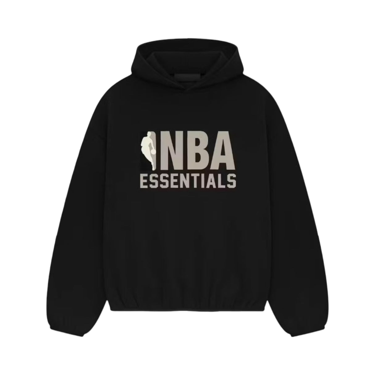 Fear of God Essentials NBA Hoodie Grey Black