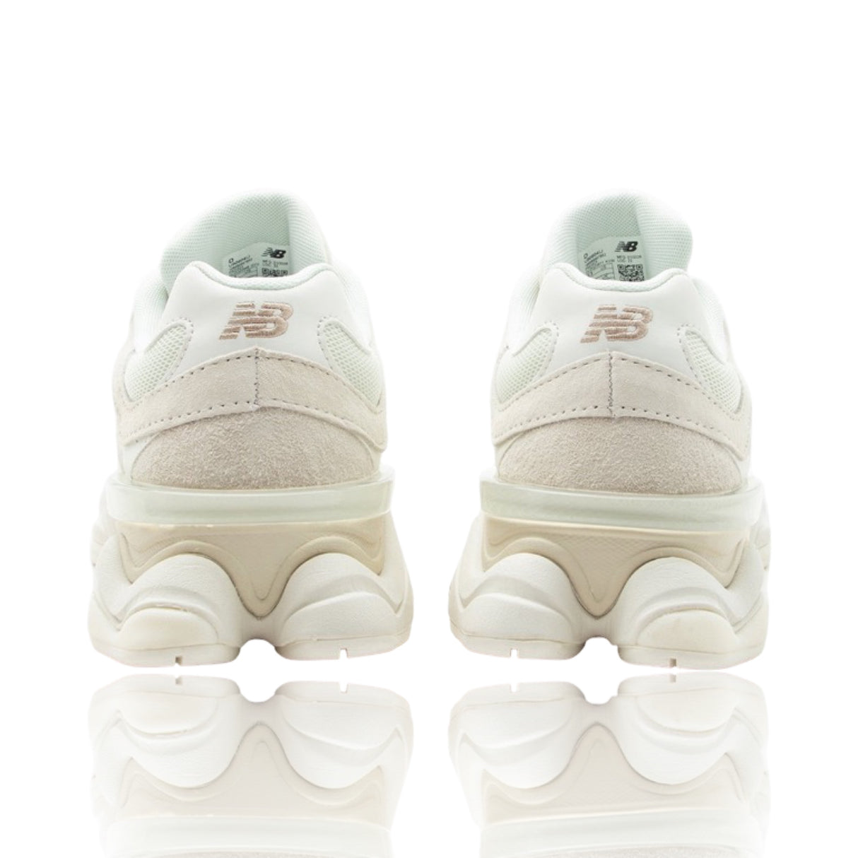 New Balance 9060 Linen Sea Salt White