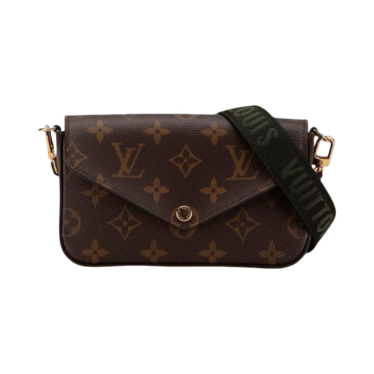 Louis Vuitton Pochette Felicie Strap & Go Olive