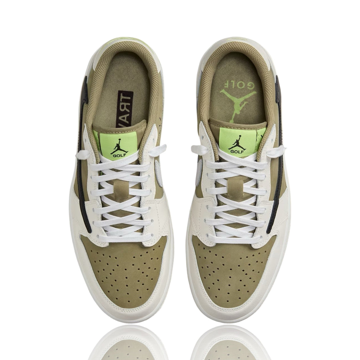 Travis Scott x Air Jordan 1 Retro Low OG Golf 'Neutral Olive'