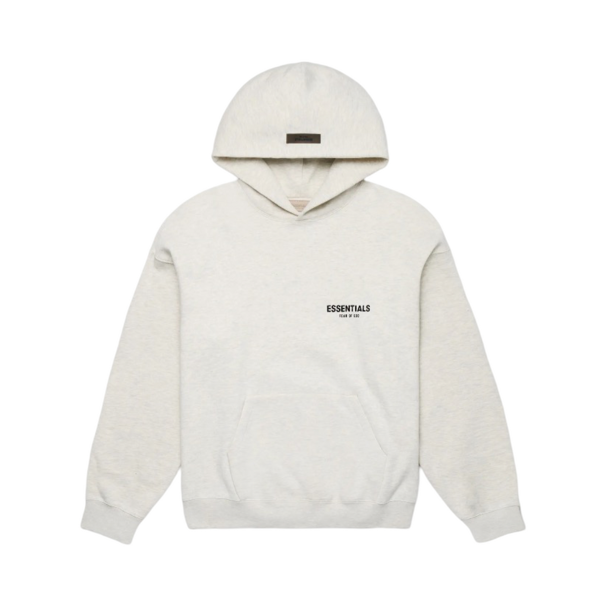 Fear of God Essentials Hoodie Back Print Light Oatmeal