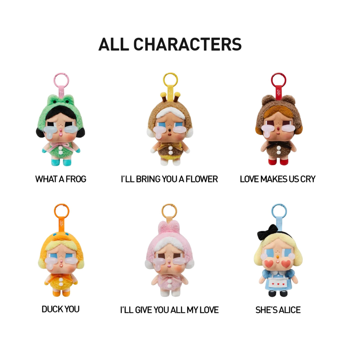 Pop Mart Crybaby Crying Again Vinyl Plush Face Mystery Box