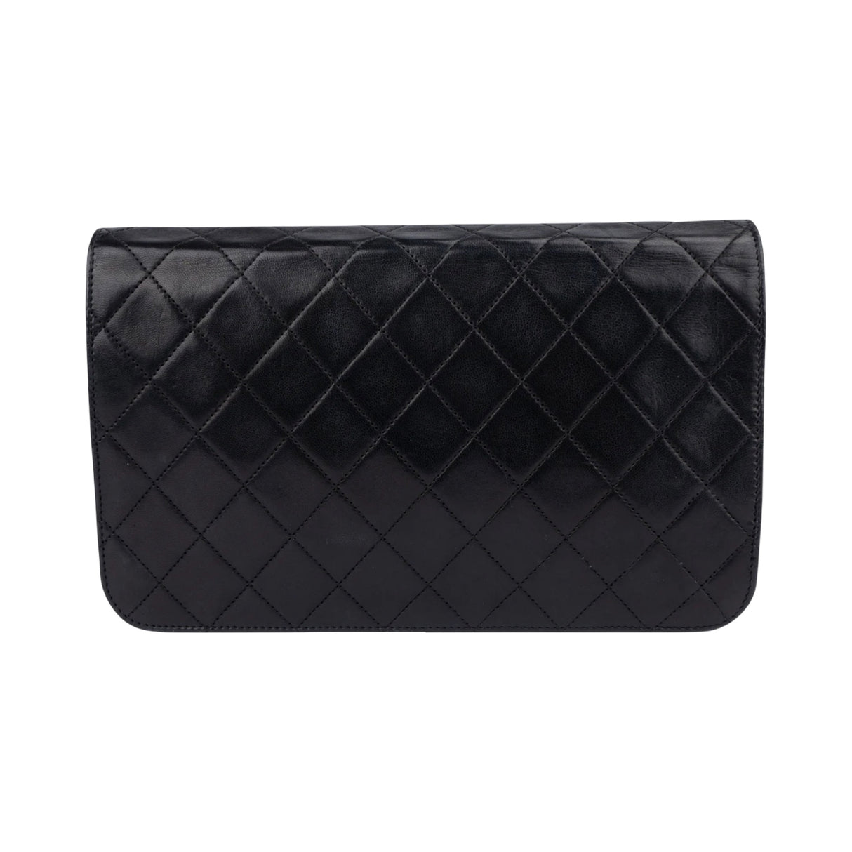 Chanel Quilted Lambskin 24K Gold Single Flap Shoulder Bag
