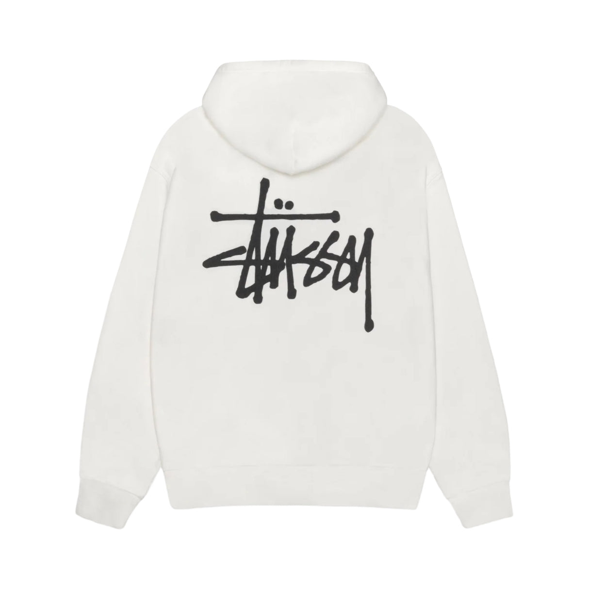 Stussy Basic Big. Dyed Hoodie Natural