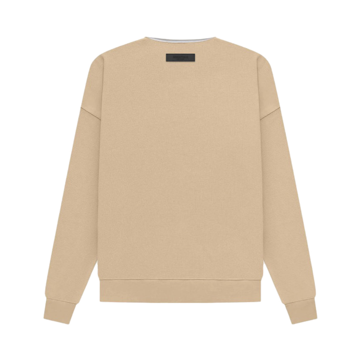 Fear of God Essentials Waffle Henley Rugby Shirt Sand