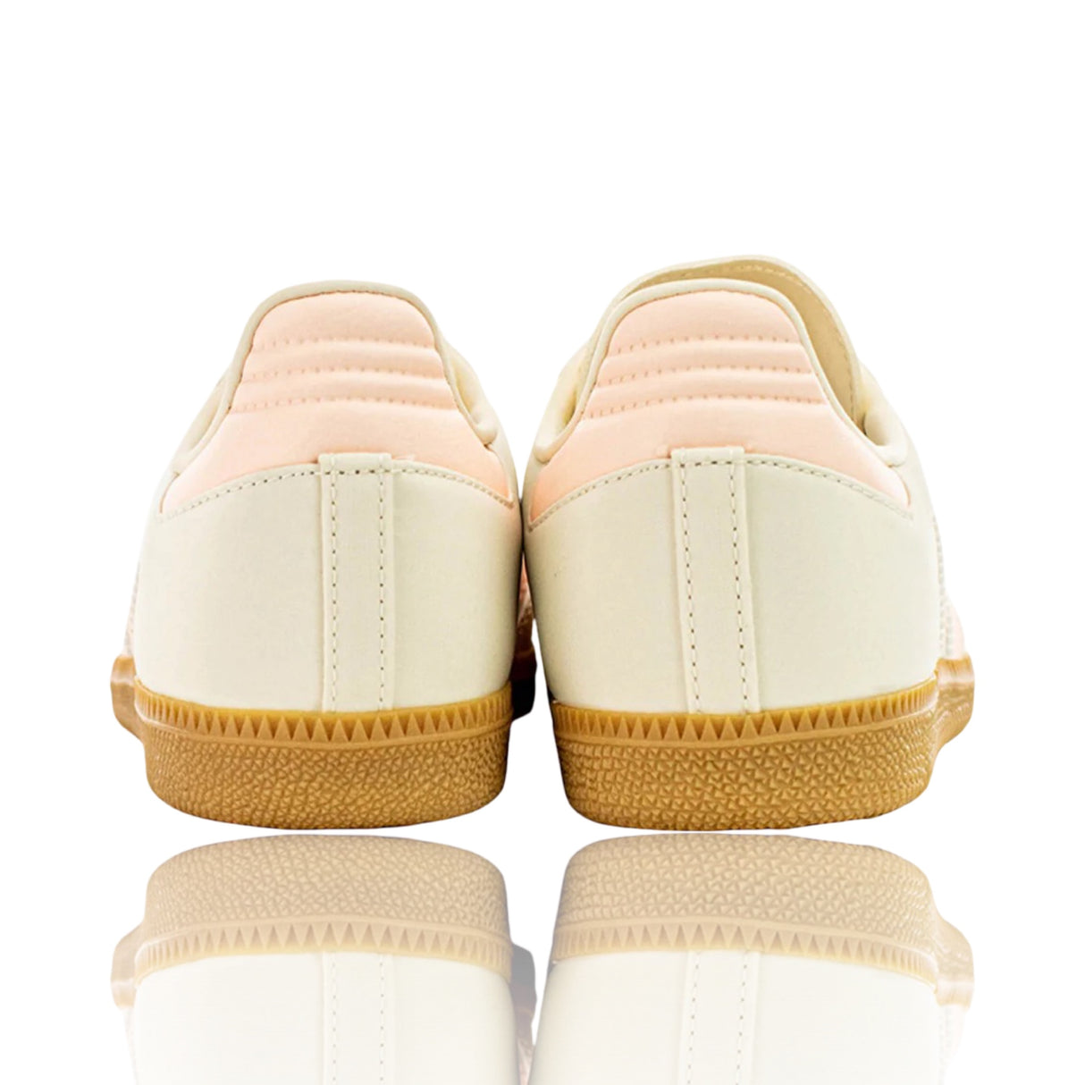 Adidas Samba OG Wonder White Clear Orange Gum J