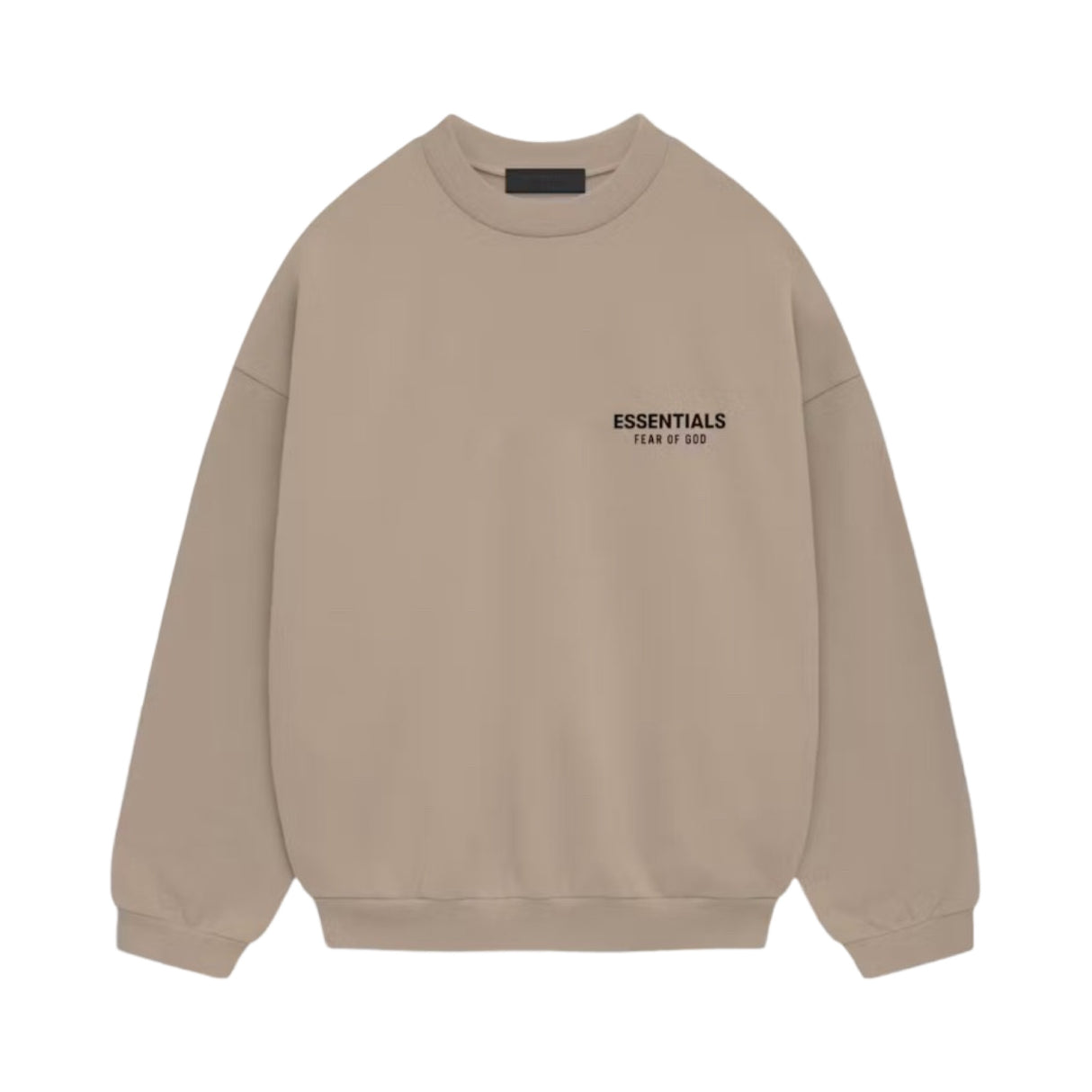 Fear of God Essentials Fleece Crewneck Desert Sand