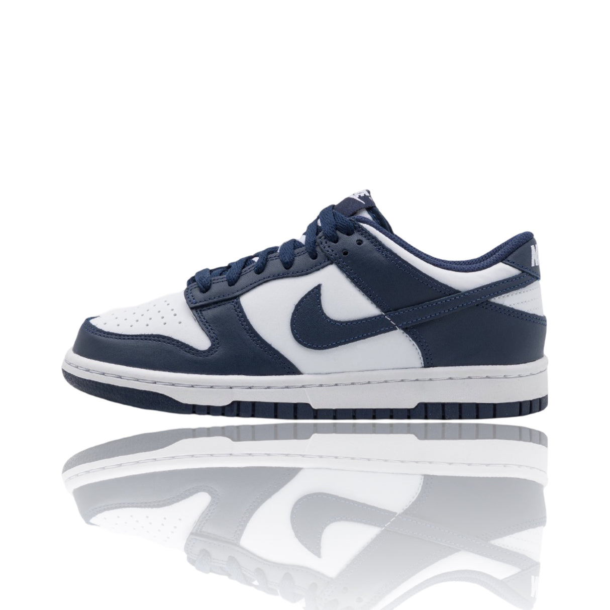 Nike Dunk Low White Midnight Navi GS